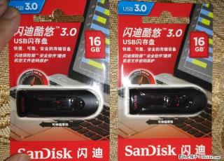 闪迪（ScanDisk）酷悠（CZ600）16GB USB3.0 U盘 全新未拆封 - 桂林28生活网 www.28life.com