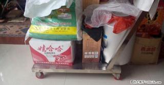 拉货小推车 铝合金材料 有他经常抬重物不容易得腰间盘病 - 桂林28生活网 www.28life.com