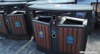 二手环保果皮箱，垃圾桶 - 桂林28生活网 www.28life.com