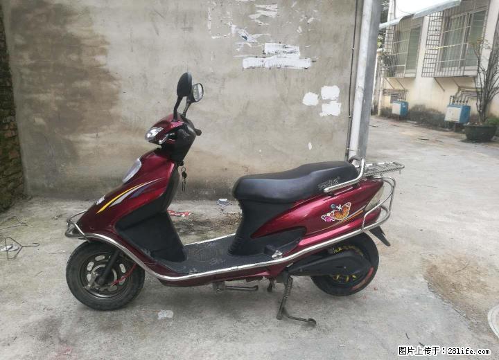 60伏枣红色公主车转让,手续证件齐全 - 电动车 - 摩电单车 - 桂林分类信息 - 桂林28生活网 www.28life.com