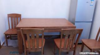 便宜出售一套全新实木餐桌 - 桂林28生活网 www.28life.com
