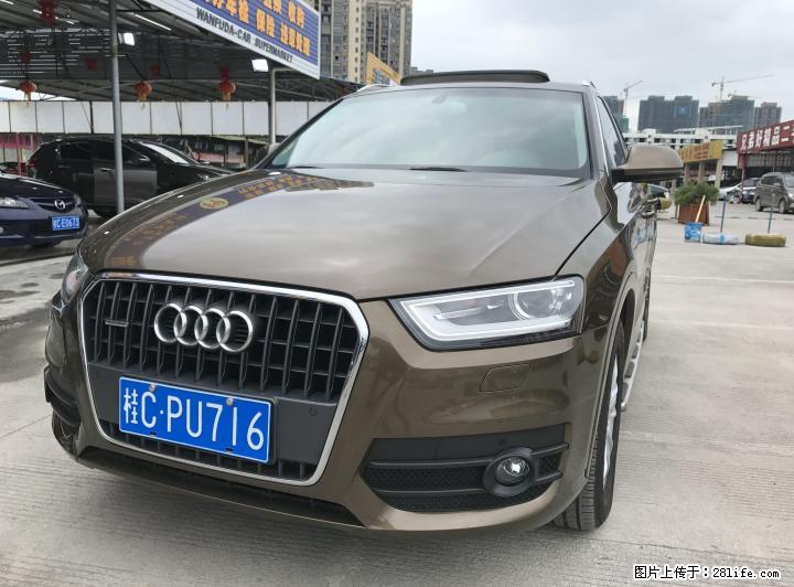 14年奥迪Q3自动四驱顶配,1万2千公里 - 小轿车 - 汽车频道 - 桂林分类信息 - 桂林28生活网 www.28life.com