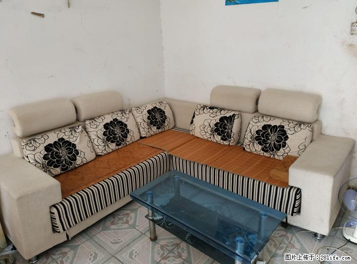 6位布艺沙发加玻璃茶几低价转让 - 各类家具 - 居家生活 - 桂林分类信息 - 桂林28生活网 www.28life.com