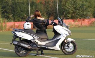 出自用光阳赛艇S400摩托车 - 桂林28生活网 www.28life.com