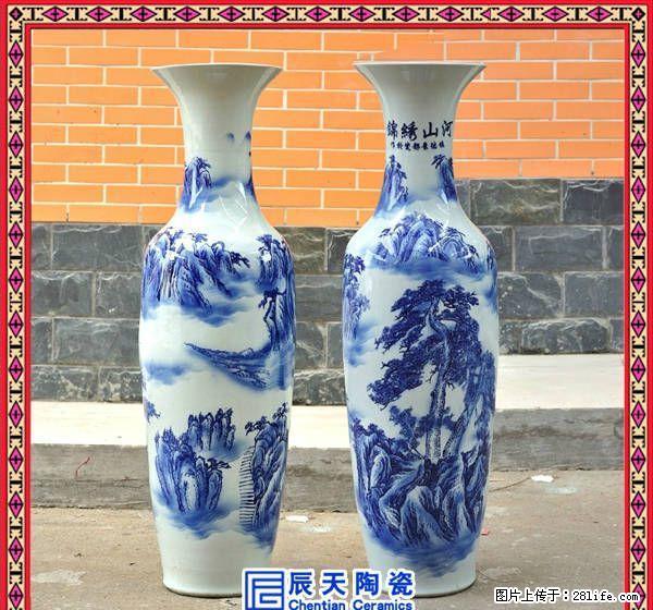 景德镇陶瓷大花瓶高档手绘青花瓷山水客厅家居落地新房装饰摆件 - 其它 - 古玩收藏 - 桂林分类信息 - 桂林28生活网 www.28life.com