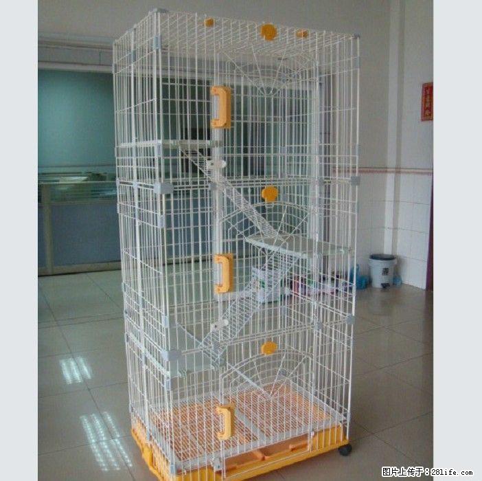 乐佳超大号豪华三层双层猫笼猫别墅 猫笼猫窝爬架 380元 - 宠物食品 - 宠物信息 - 桂林分类信息 - 桂林28生活网 www.28life.com