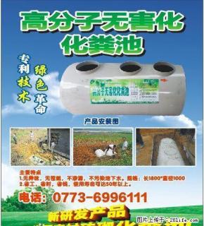 大量出售高分子无害化粪池 - 桂林28生活网 www.28life.com
