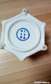 康熙青花六方茶壶 - 桂林28生活网 www.28life.com