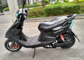 黑色福喜电动车,真空大轮子带报警器 - 桂林28生活网 www.28life.com