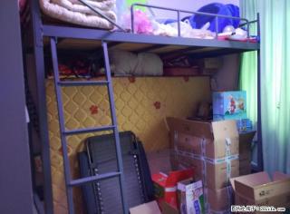 挑高加厚空间利用铁架床 - 桂林28生活网 www.28life.com