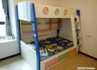 双层儿童床1.2*2米带棕垫 - 桂林28生活网 www.28life.com