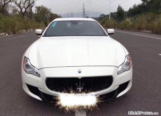 2016玛莎拉蒂 总裁3.0T  Q4四驱版，白外棕内， - 桂林28生活网 www.28life.com