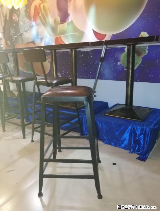 出售星巴克铁艺吧台凳，有靠背 - 各类家具 - 居家生活 - 桂林分类信息 - 桂林28生活网 www.28life.com