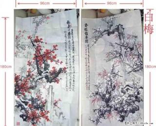 大六尺精品红梅梅花精品画大6尺300元/幅 - 桂林28生活网 www.28life.com