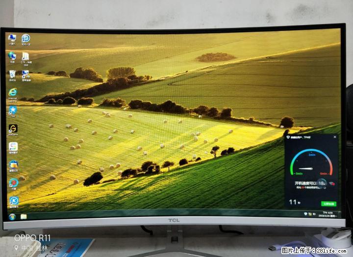 出售只用了3个月的TLC曲面显示器32英寸T32M6C - 电脑整机 - 电脑网络 - 桂林分类信息 - 桂林28生活网 www.28life.com