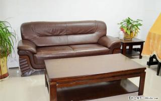 商务接待办公室真皮沙发1套【坐感舒适】可办公接待用也可家用 - 桂林28生活网 www.28life.com