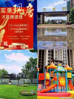 【大龙府】现房，现房才最可靠，4000起  免契税  送公维