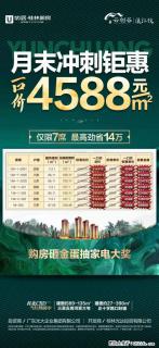 【云创谷】13# 板楼（南北通透），4588起买准现房，今年6月底交付！总价仅39.5万起！