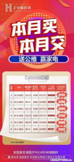 【碧园 华骊茗城】清栋价 4080元/㎡起，全额送公维+政府补契税，本月买本月交，即可装可住