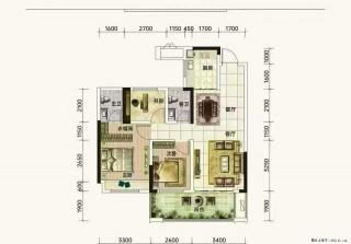【西宸源著】三房两厅两卫，88平，视野开阔，采光极佳，大阳台，黄金20楼，售价：28.5万 - 桂林28生活网 www.28life.com
