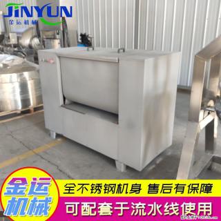 肉糜鱼糜自动真空拌馅机 香肠加工馅料搅拌机 双绞笼肉馅拌馅机 - 桂林28生活网 www.28life.com